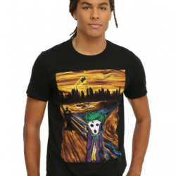 the scream t shirt munch